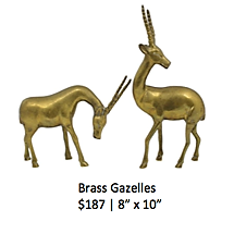 Brass Gazelles - inkANDopium
