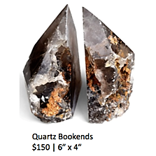 Quartz Bookends - inkANDopium